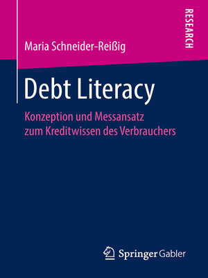 cover image of Debt Literacy